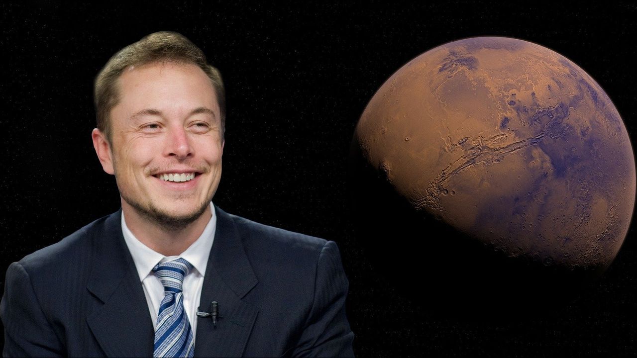 Visi Elon Musk untuk membangun pemukiman manusia di Mars