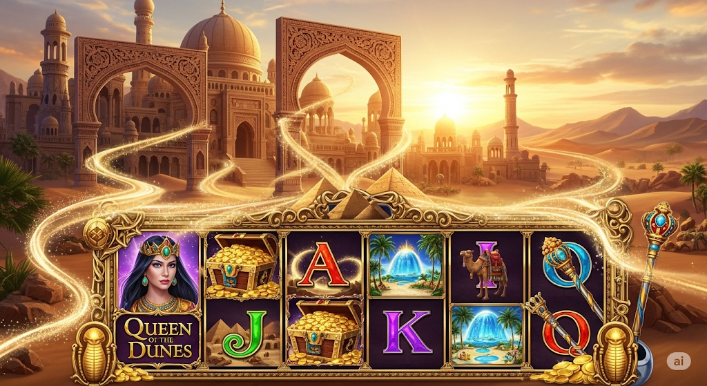 Slot bertema kerajaan pasir